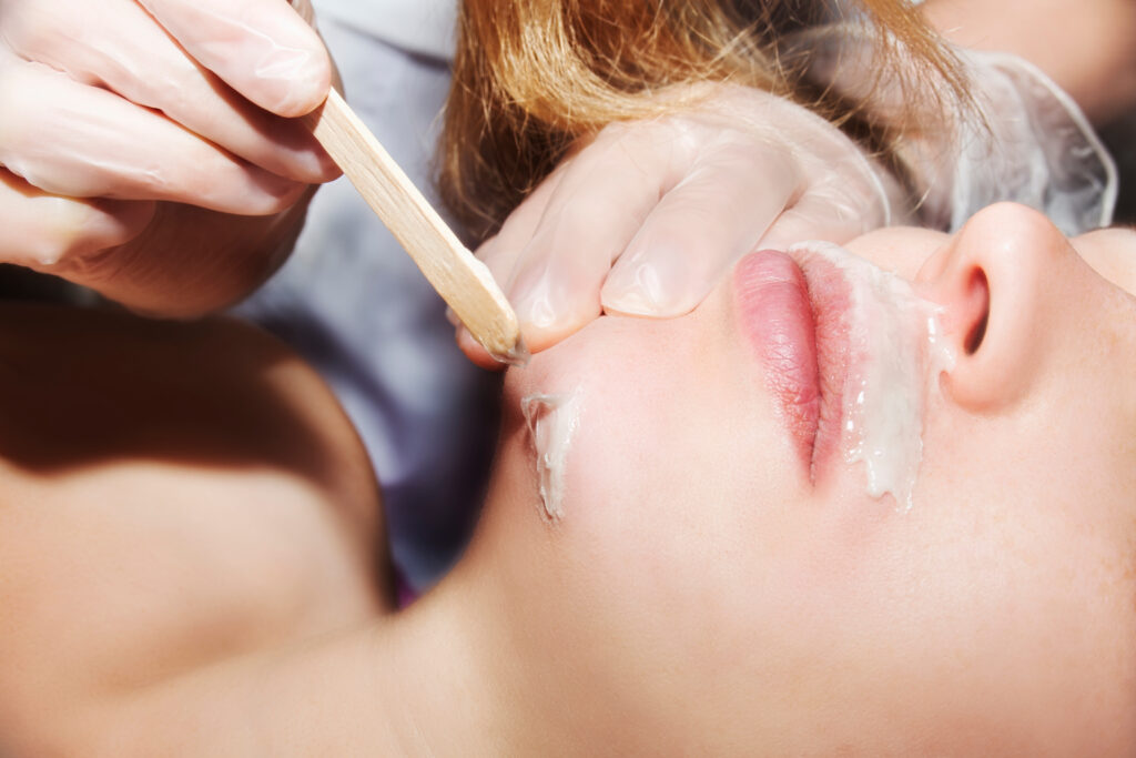 Chin And Neck Waxing